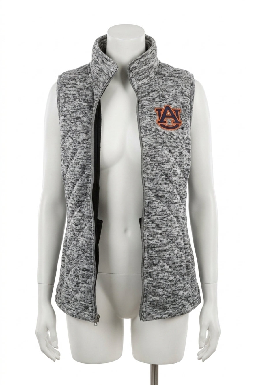 NEW GAMEDAY COUTURE auburn university city vest in grey